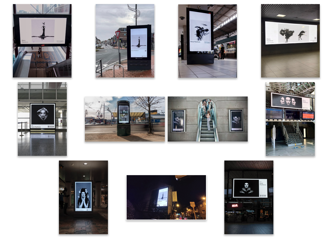 MARIA PLESHKOVA. SHOWS. ArtCruch outdoor shows: Belgium, Netherlands, Finland, India, Australia (2023-2025)